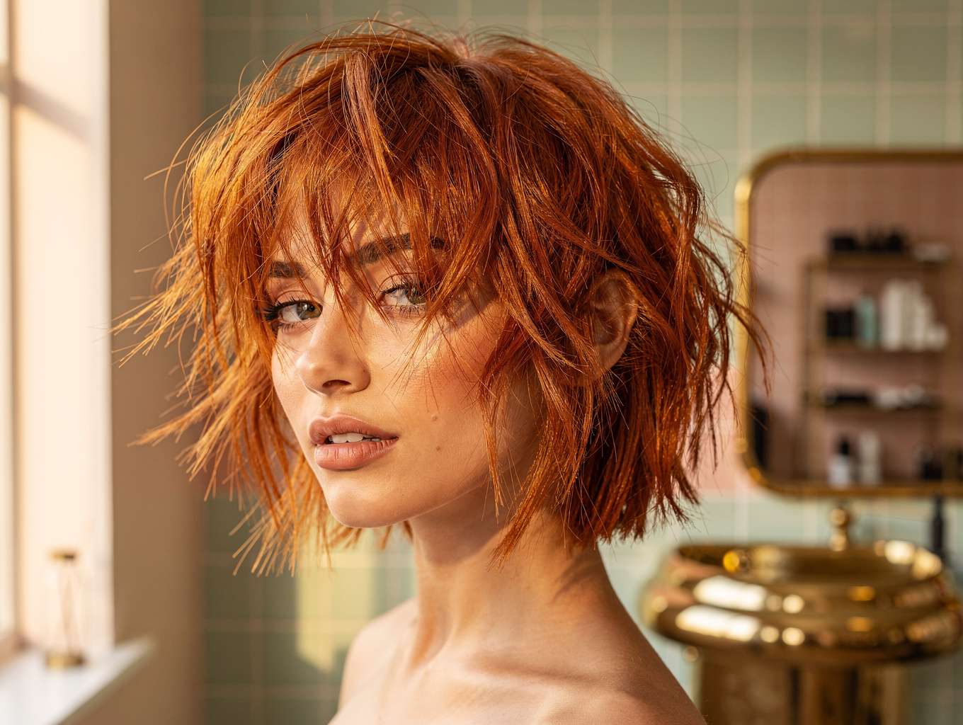 Modern textured shag